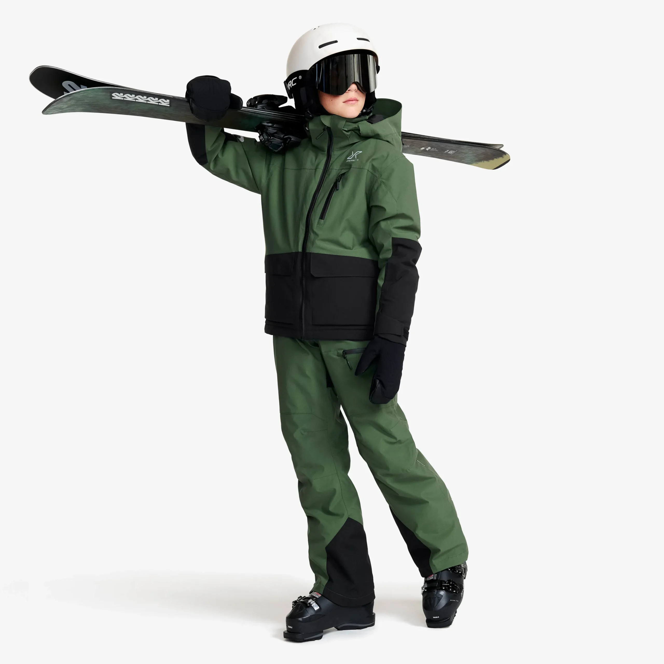 AccXel Insulated 2L Ski Jacket Teens Garden Topiary/Black