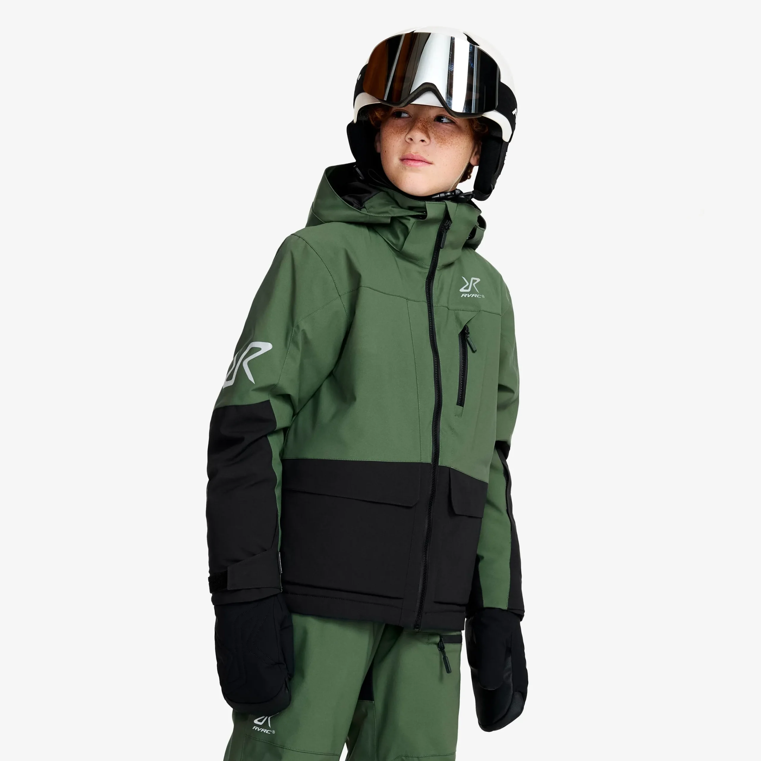 AccXel Insulated 2L Ski Jacket Teens Garden Topiary/Black