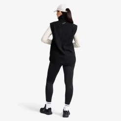 Bigfoot Pile Fleece Vest Damen Black