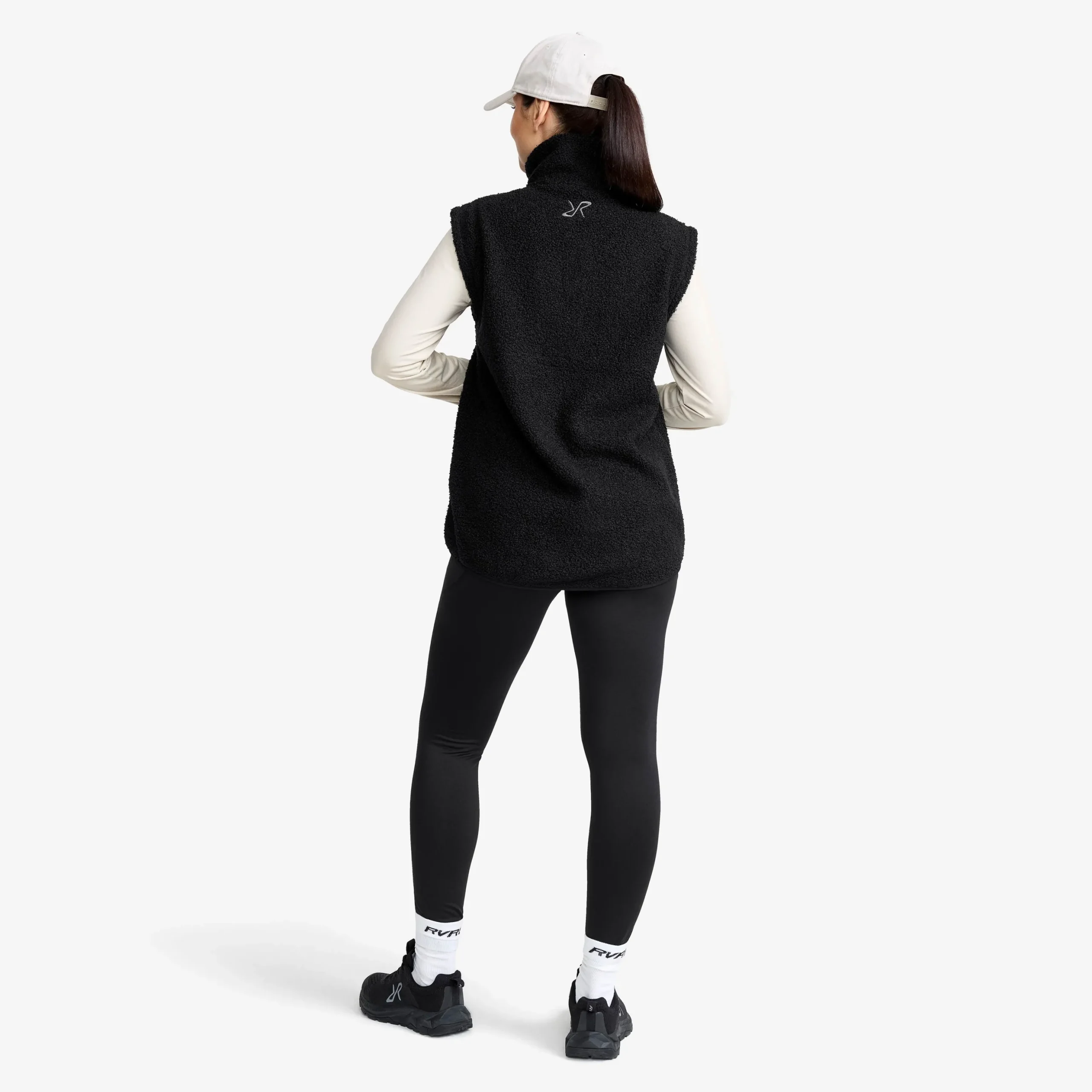 Bigfoot Pile Fleece Vest Damen Black