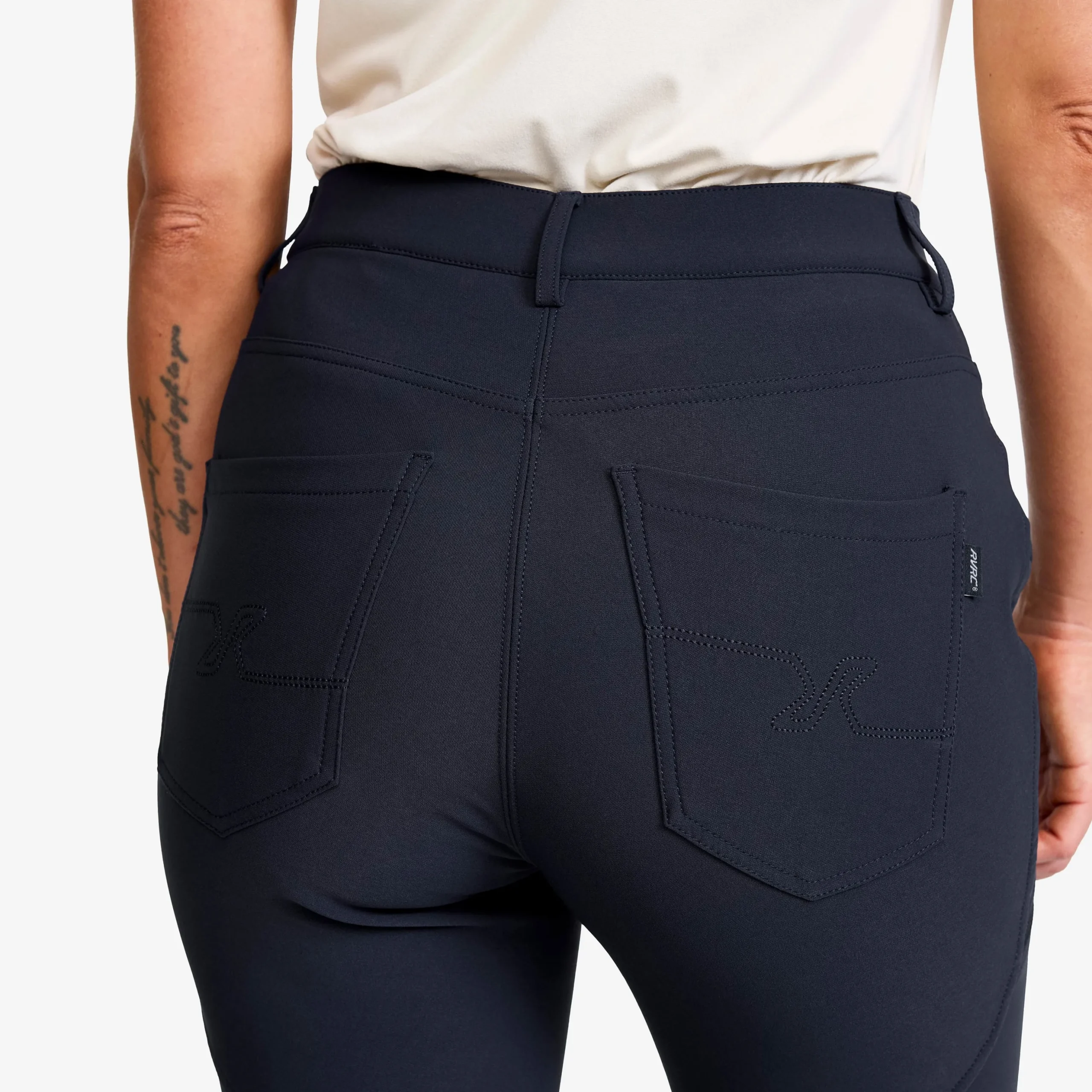 Bouncer Highwaist Jeans Damen Dark Sapphire