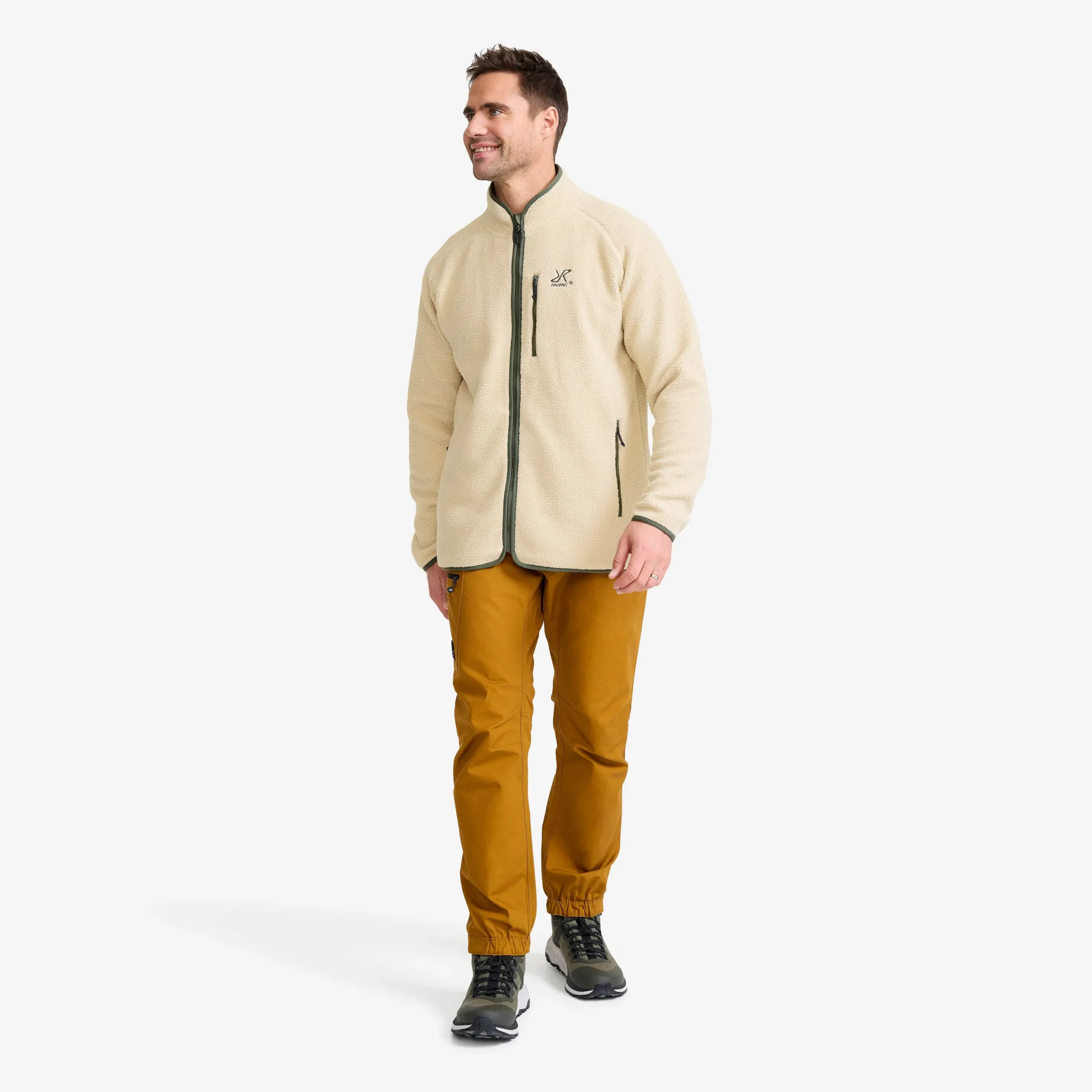 Canyon Full-zip Pile Fleece Herren Peyote/Thyme