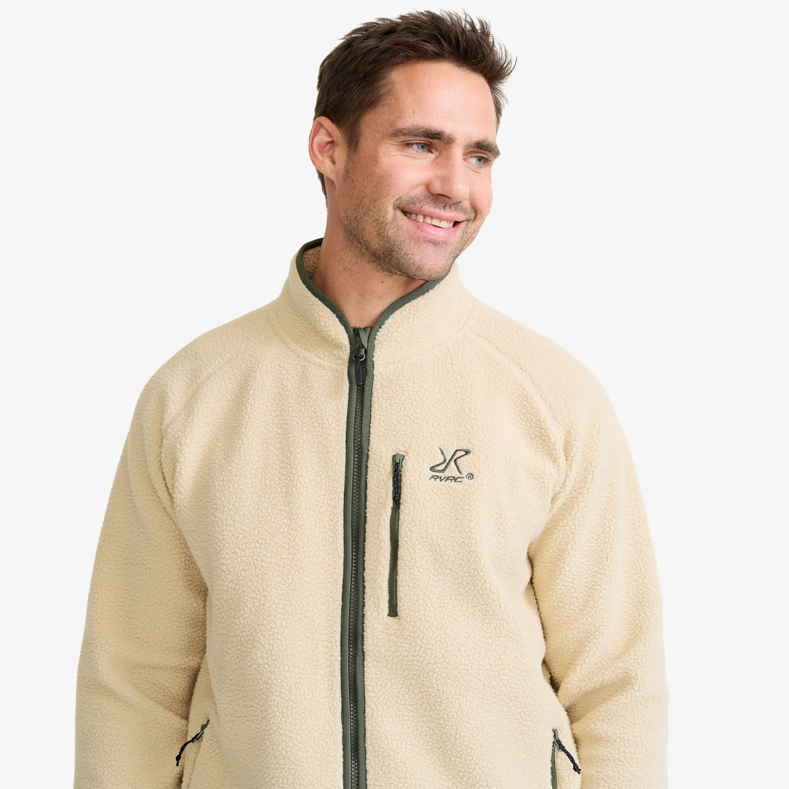 Canyon Full-zip Pile Fleece Herren Peyote/Thyme