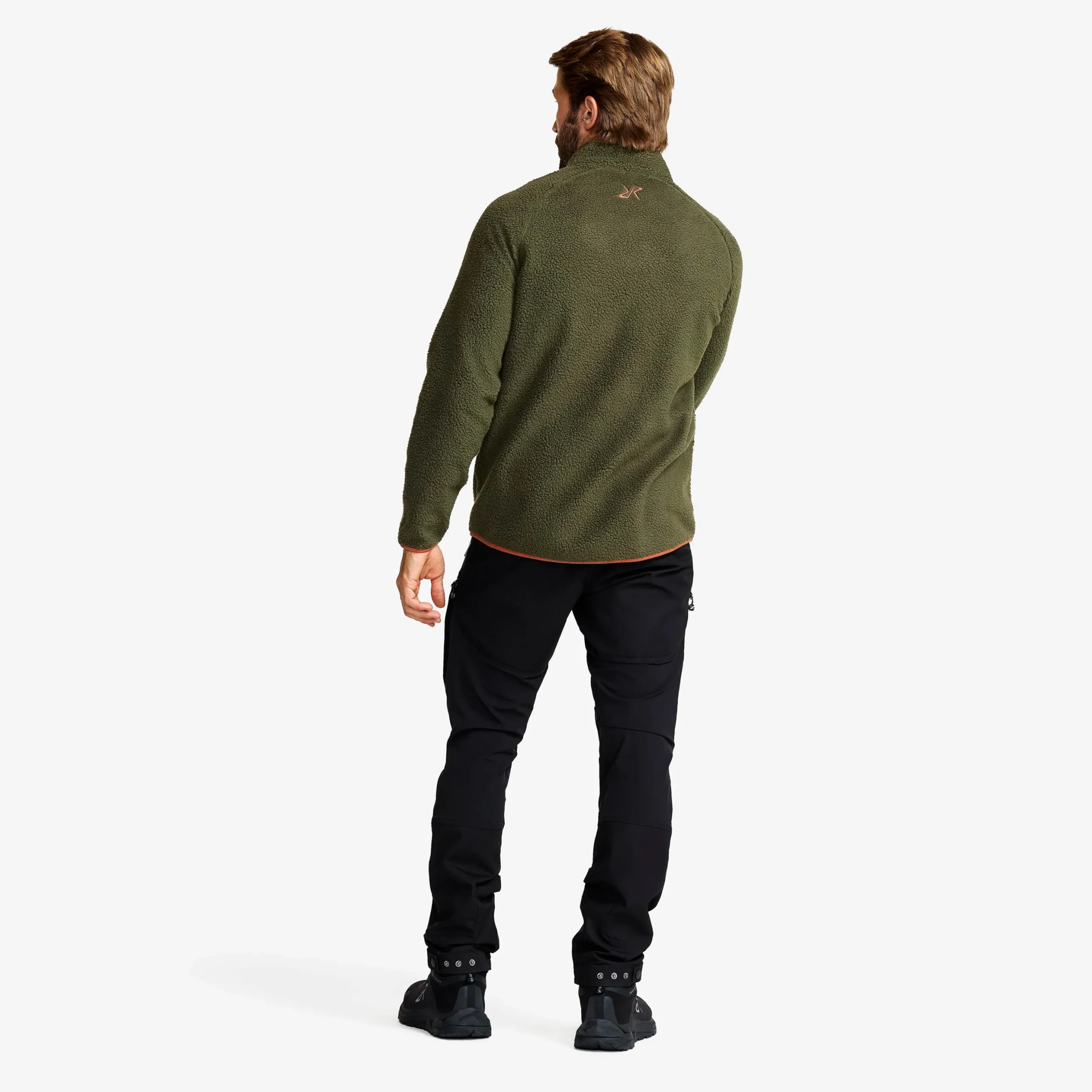 Canyon Full-zip Pile Fleece Herren Forest Night/Rusty Orange