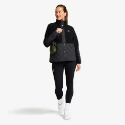 Canyon Hybrid Pile Fleece Damen Black