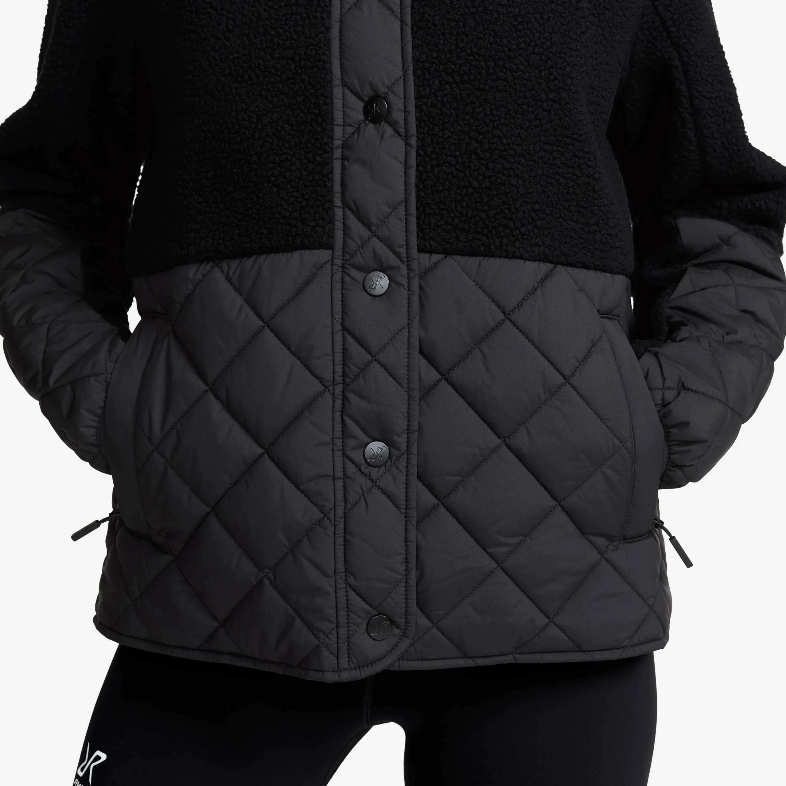 Canyon Hybrid Pile Fleece Damen Black