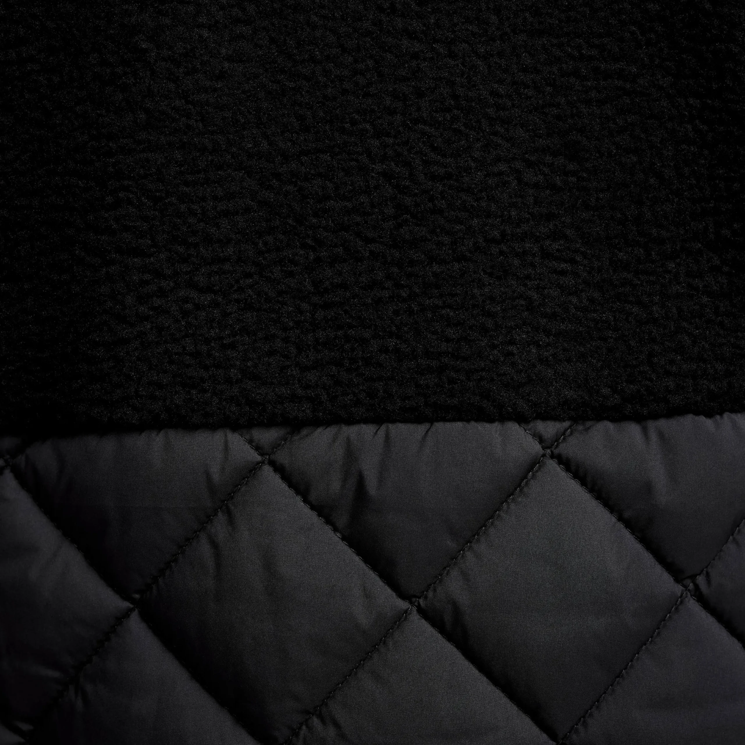 Canyon Hybrid Pile Fleece Herren Black