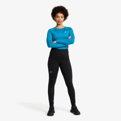 Cliff Pocket Leggings Damen Black
