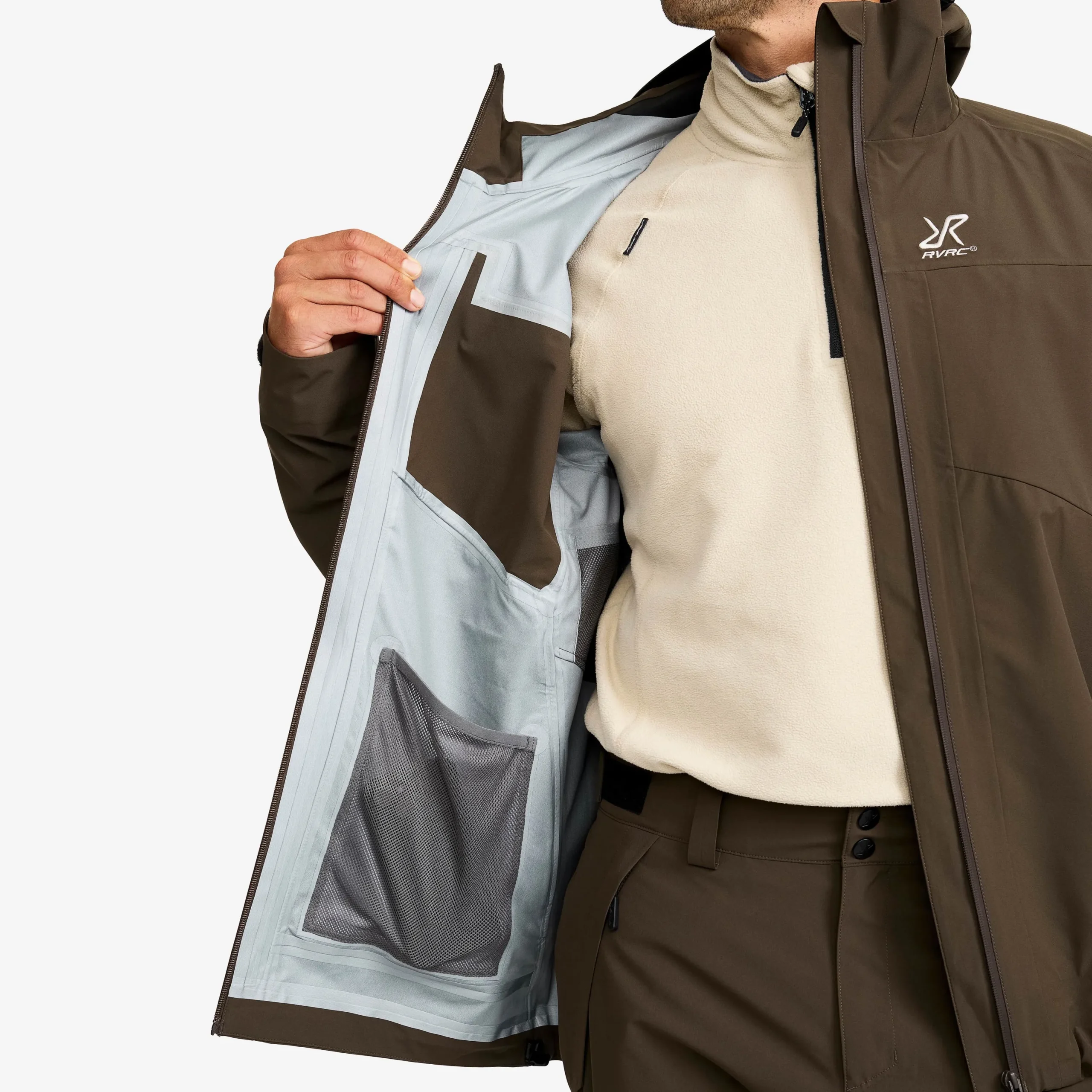 Cloud 3L Shell Jacket Herren Mud