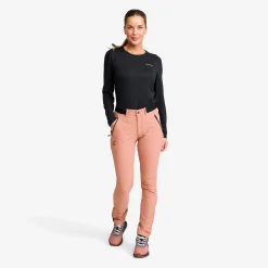 Daybreak Outdoor Stretch Pants Damen Pink Wood