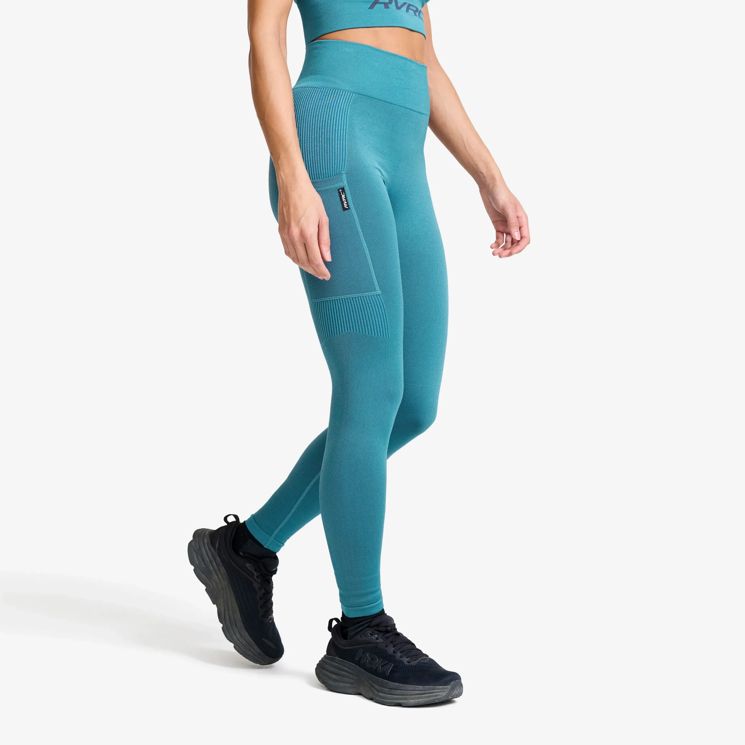 Descent Seamless Tights Damen Blue Ashes
