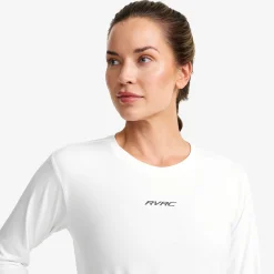 Direction Active Long-sleeved T-shirt Damen White