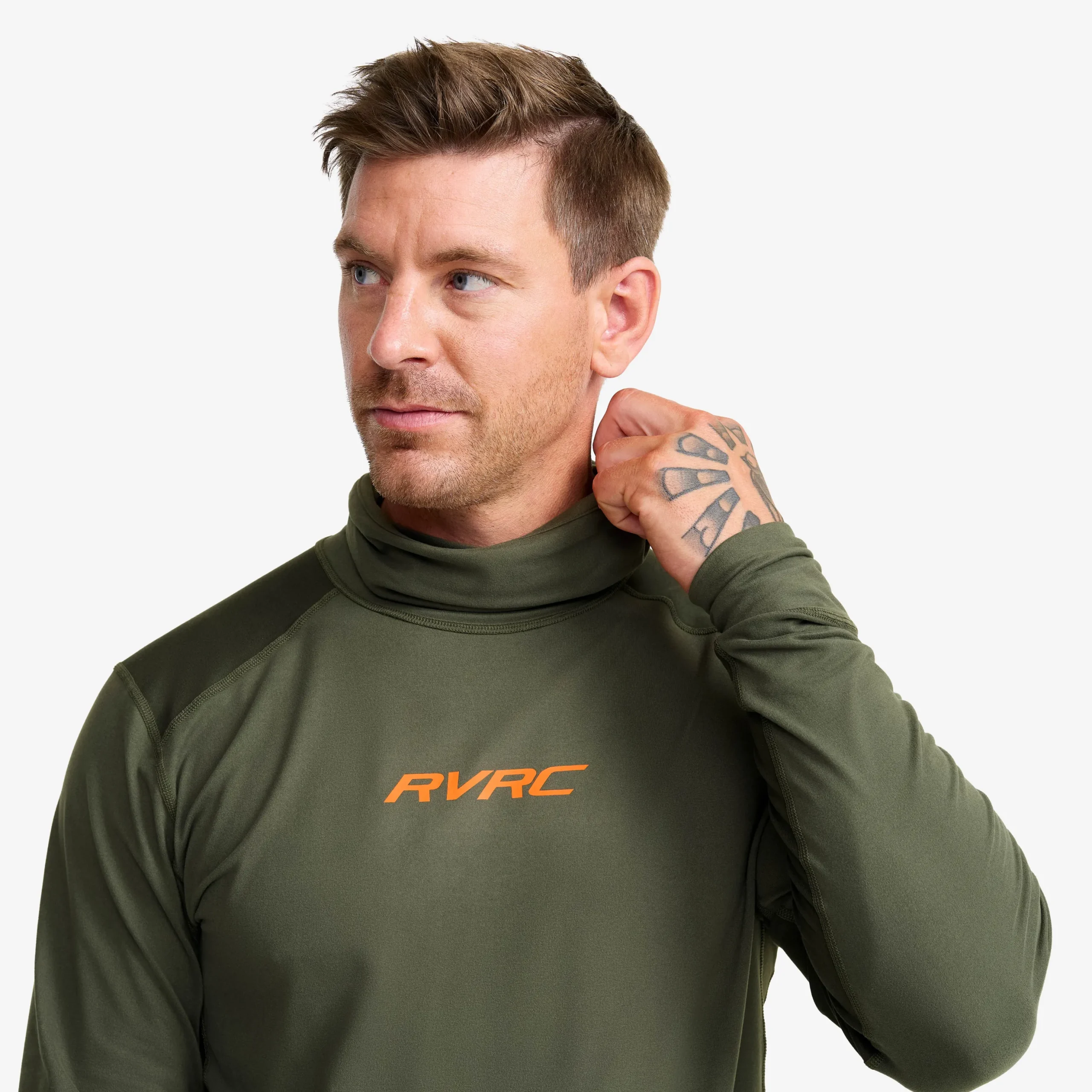Downhill Base Layer Balaclava Top Herren Kambaba Green/Rosin Green
