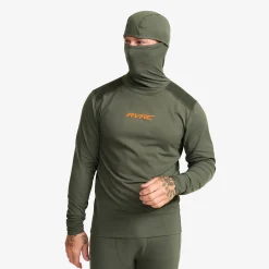 Downhill Base Layer Balaclava Top Herren Kambaba Green/Rosin Green