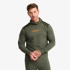 Downhill Base Layer Balaclava Top Herren Kambaba Green/Rosin Green