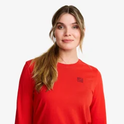 Easy Long-sleeved T-shirt Damen Aurora Red