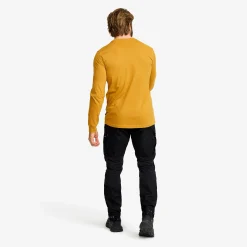 Easy Long-sleeved T-shirt Herren Harvest Gold