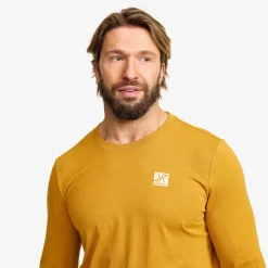 Easy Long-sleeved T-shirt Herren Harvest Gold