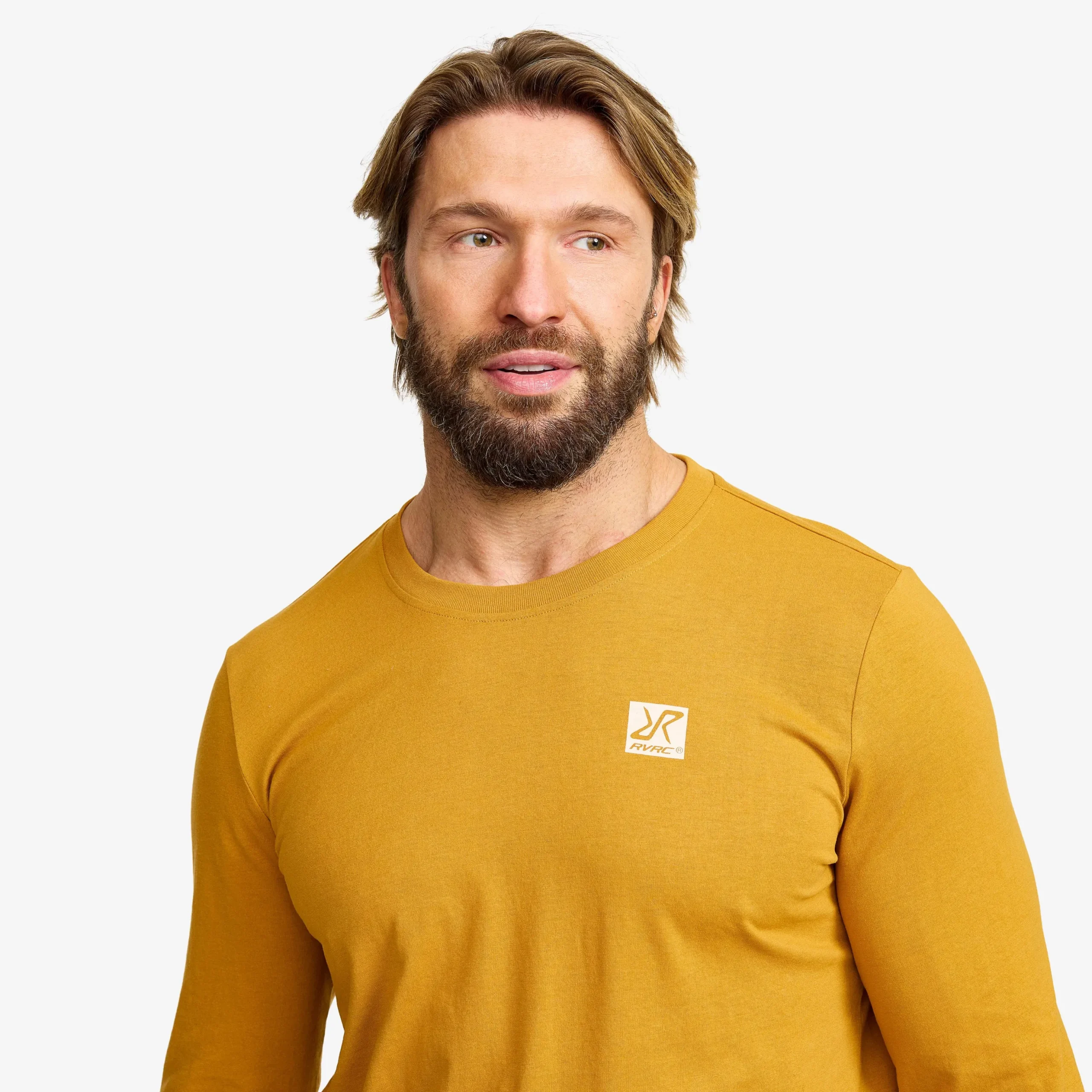 Easy Long-sleeved T-shirt Herren Harvest Gold