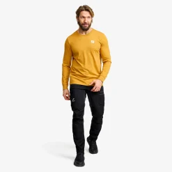 Easy Long-sleeved T-shirt Herren Harvest Gold