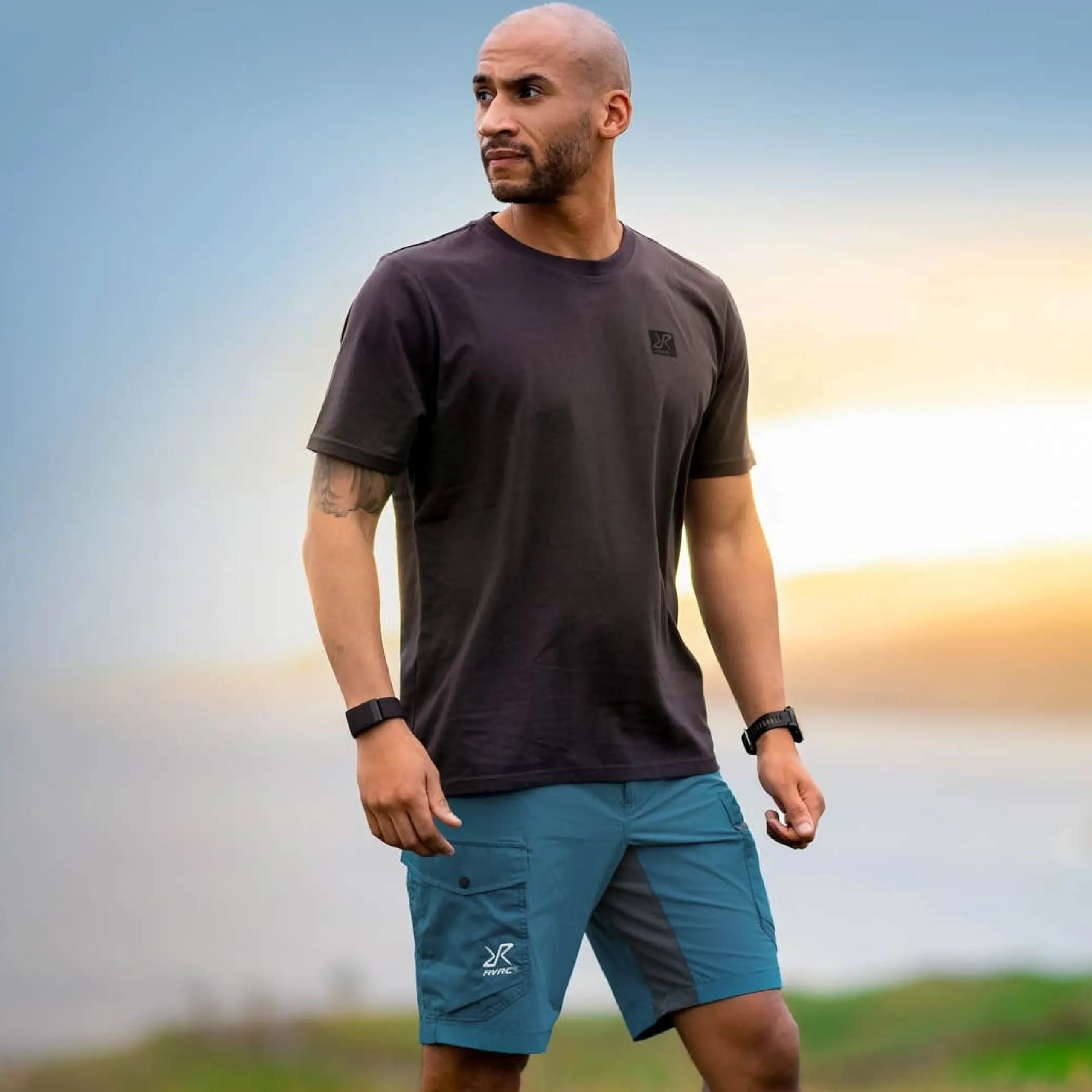Easy T-shirt Herren Anthracite