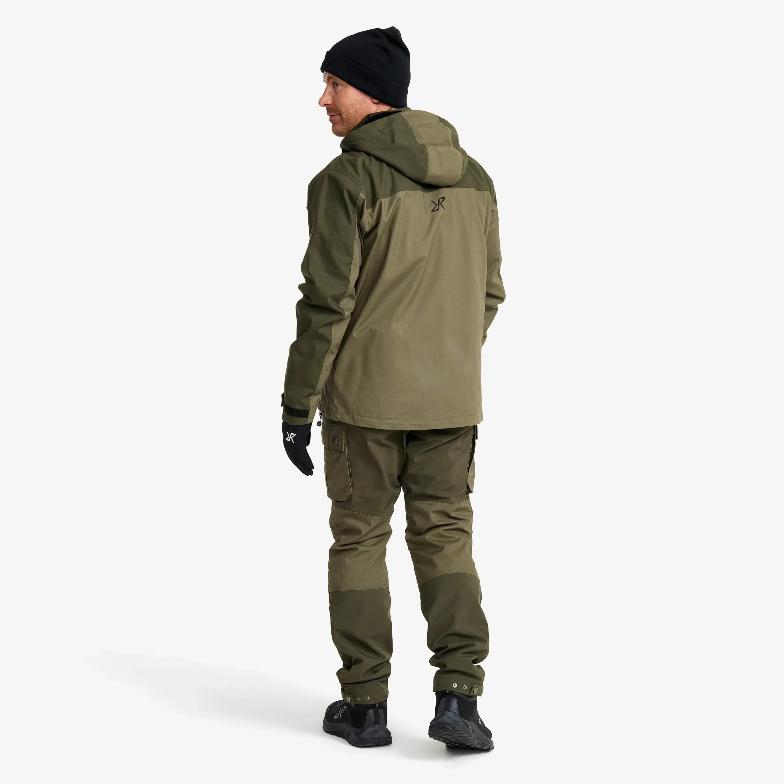 Field Pro Warm Outdoor Jacket Herren Grape Leaf/Forest Night