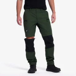 Nordwand Pro Zip-off Pants Herren Forest Green/Black