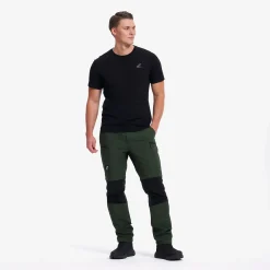 Nordwand Pro Zip-off Pants Herren Forest Green/Black