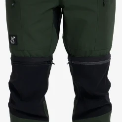 Nordwand Pro Zip-off Pants Herren Forest Green/Black