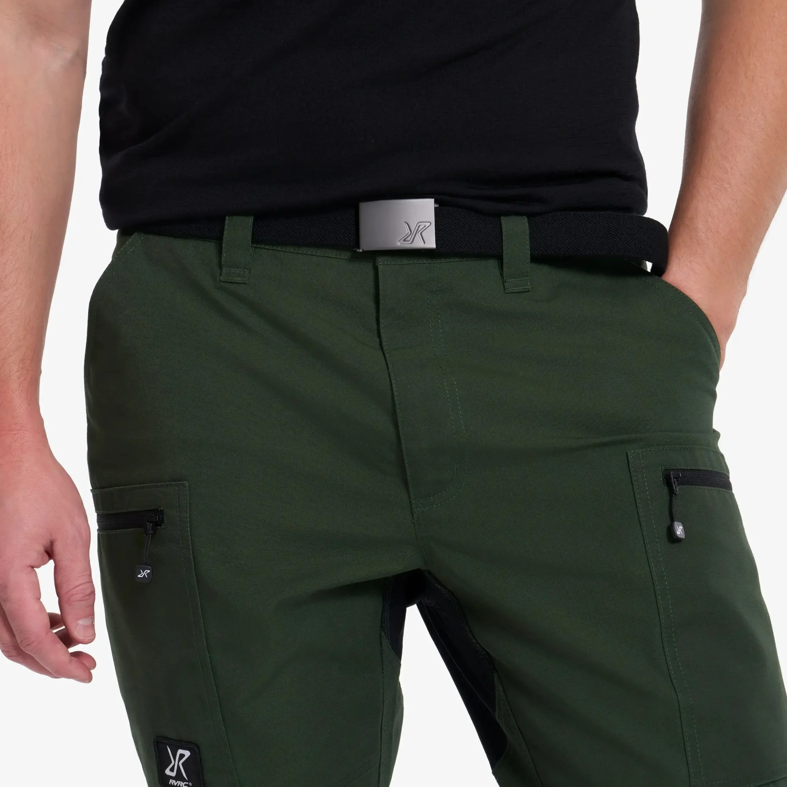 Nordwand Pro Zip-off Pants Herren Forest Green/Black