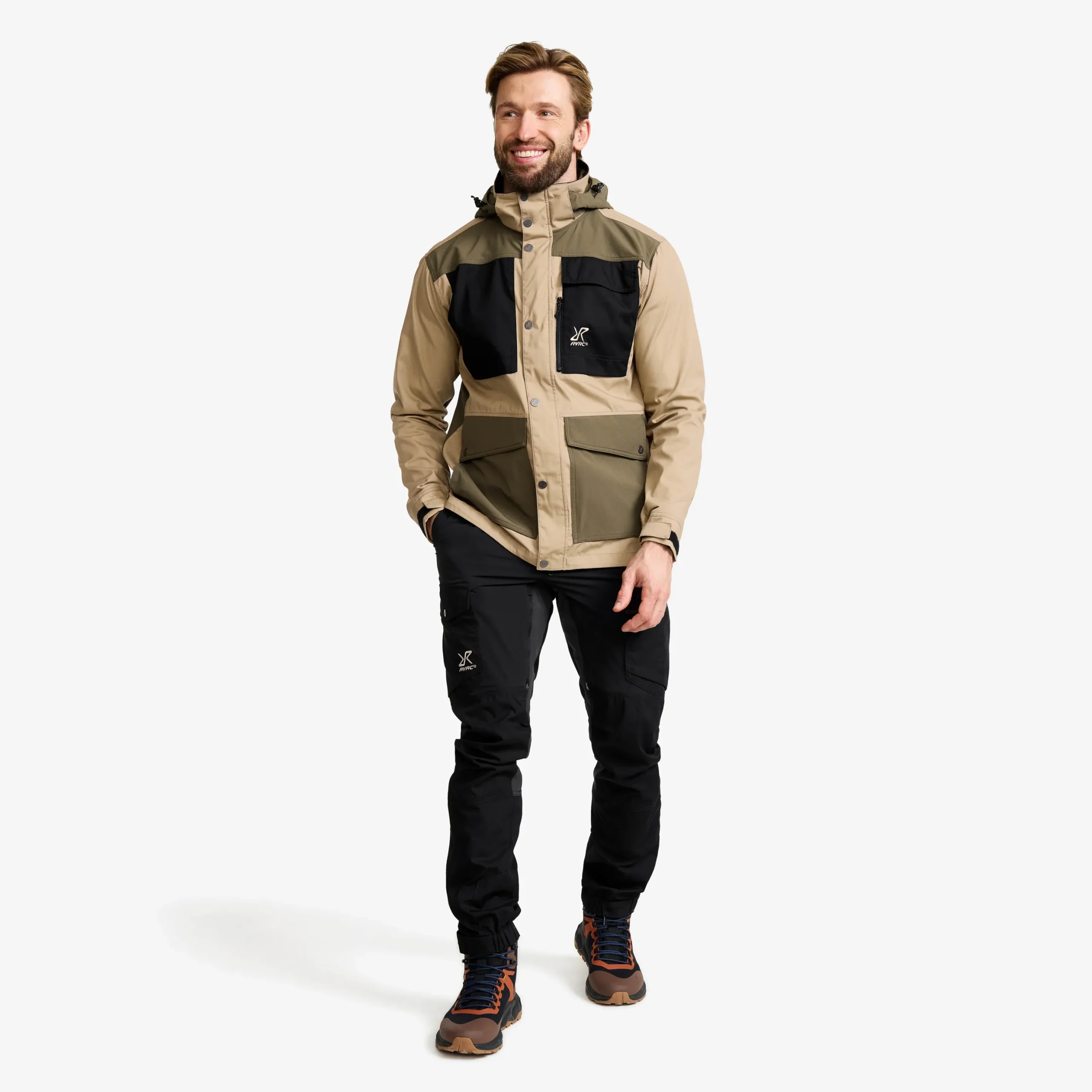 Rambler Lightweight Pro Jacket Herren Khaki/Light MossGray
