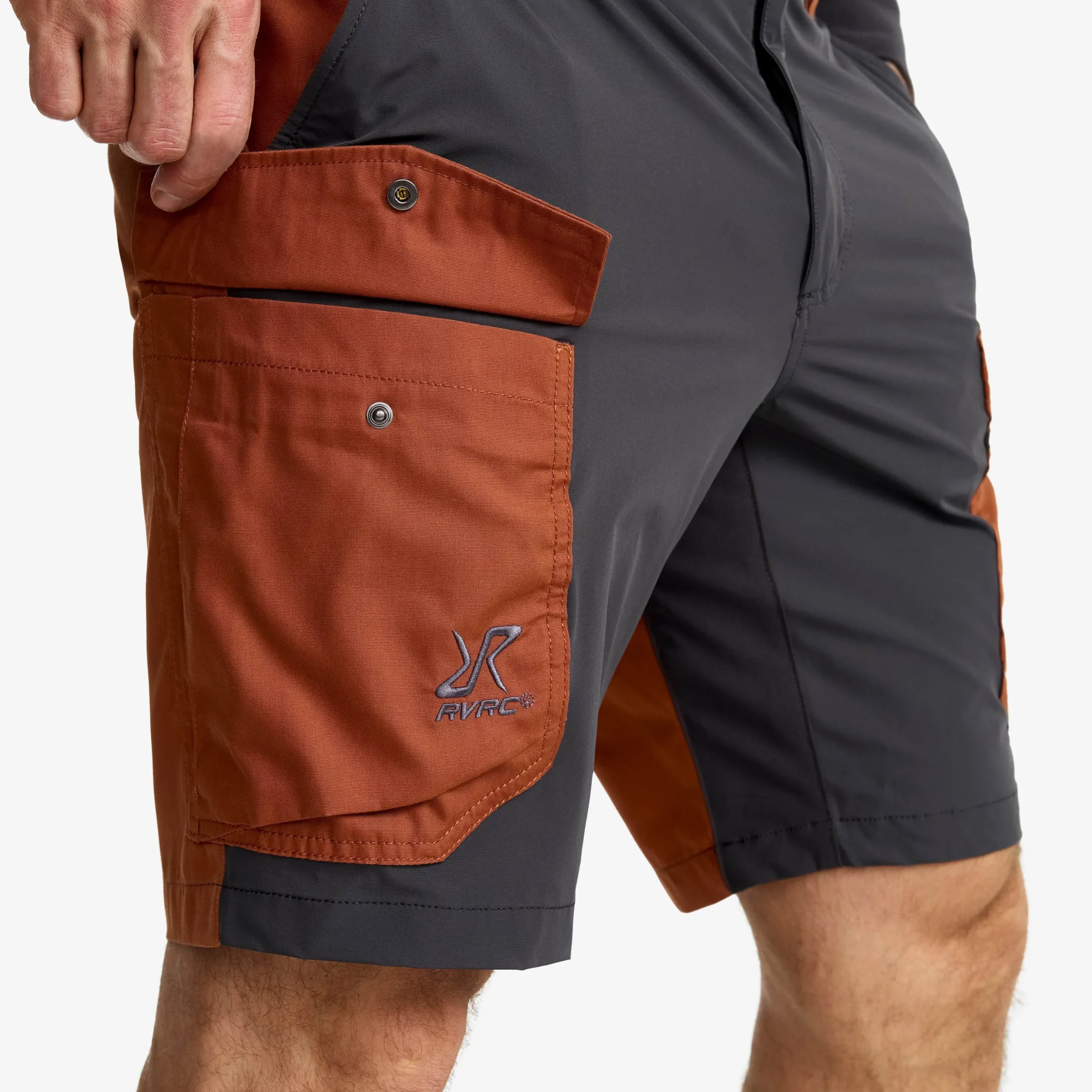 Rambler Lightweight Pro Shorts Herren Dusty Orange/Anthracite