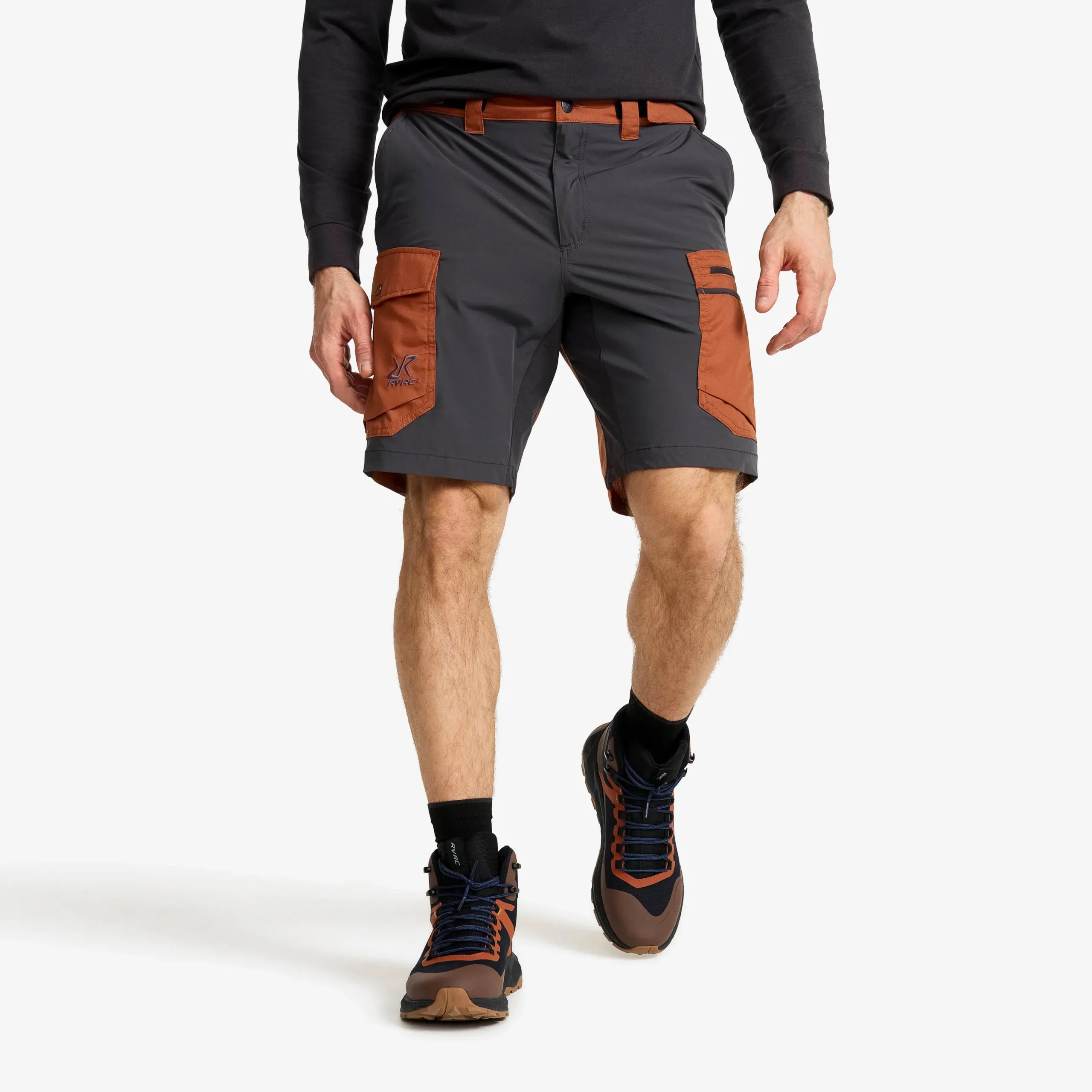 Rambler Lightweight Pro Shorts Herren Dusty Orange/Anthracite