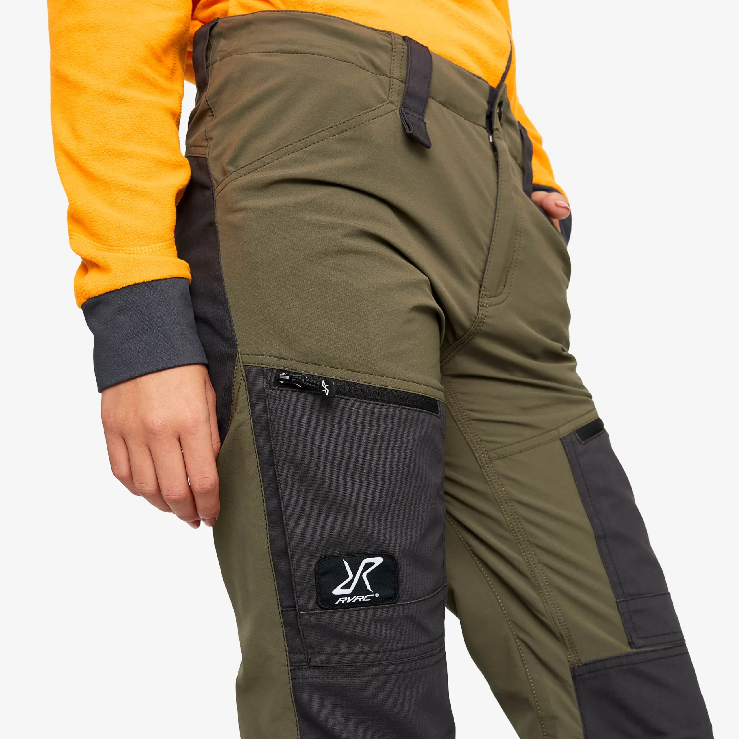 RVRC GP Pants Teens Olive Night
