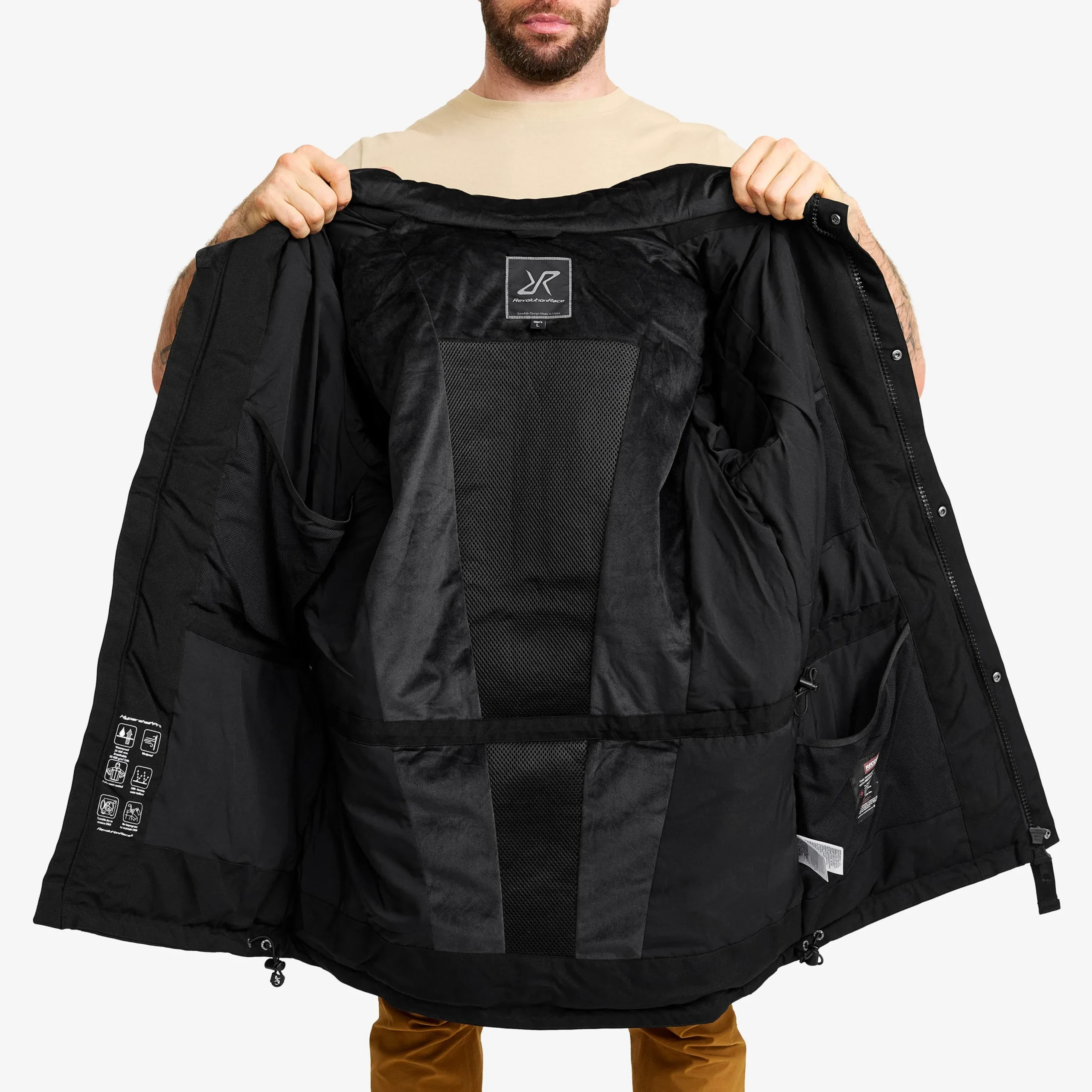 Saviour Tech 2L Insulated Parka Herren Black