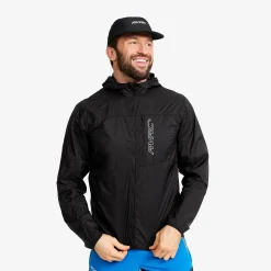 Speed Hooded Windbreaker Herren Black